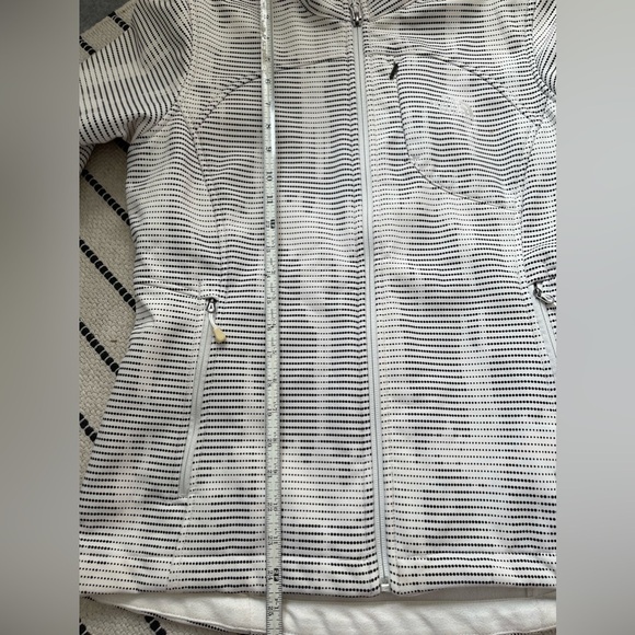 The North Face Apex Bionic Jacket White Black Dot GARDENIA Medium - Picture 10 of 10